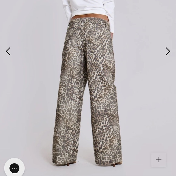 Jaded London Leopard Fade Colossus Jeans - Picture 2 of 3